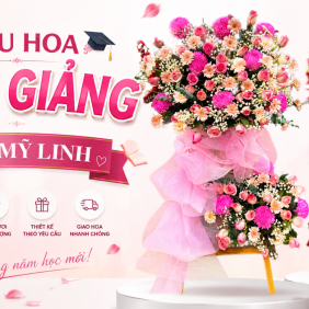 Mẫu Hoa Khai Giảng Tại Shop Hoa Mỹ Linh – Gửi Trọn Niềm Vui Ngày Tựu Trường