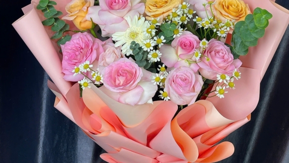 Hoa tươi tặng 20/10 tại Shop Hoa Tươi Mỹ Linh – Trao yêu thương trọn vẹn ngày Phụ Nữ Việt Nam