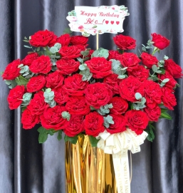 HOA GIỎ (HOA HỒNG ĐỎ)