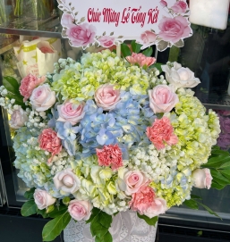 Giỏ hoa 9