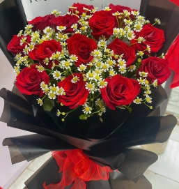 Hoa bó 11 hồng đỏ