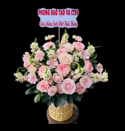 Hoa giỏ sinh nhật 21