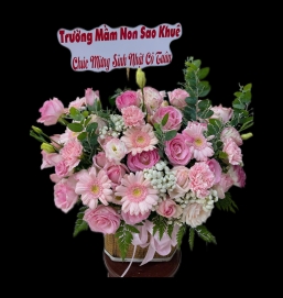Hoa giỏ sinh nhật 24