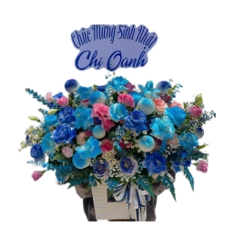 Hoa giỏ sinh nhật 25