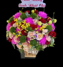Hoa giỏ sinh nhật 27
