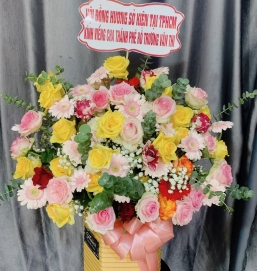 Hoa giỏ sinh nhật 1