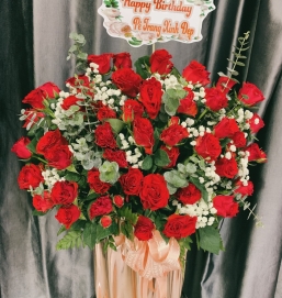 Hoa giỏ sinh nhật 2