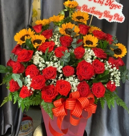 Hoa Giỏ (Chức mừng khai trương)
