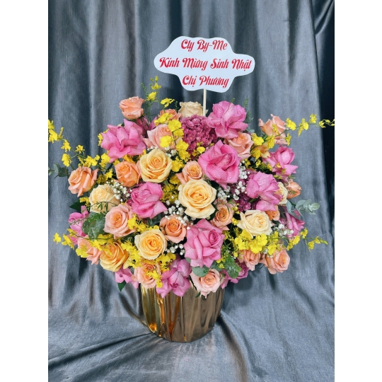 HOA GIỎ (NHIỀU MÀU)