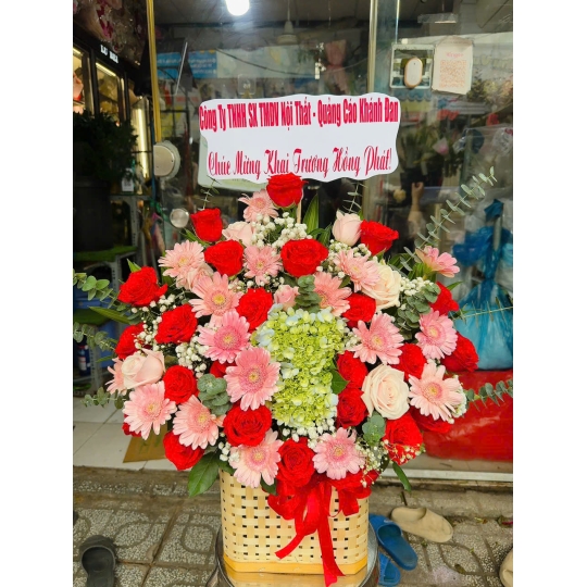 Giỏ Hoa 48