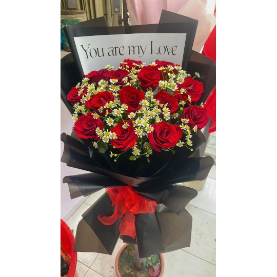 Hoa bó 11 hồng đỏ