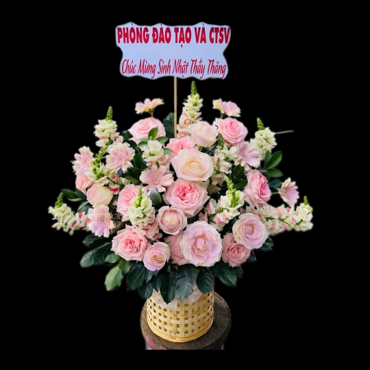 Hoa giỏ sinh nhật 21