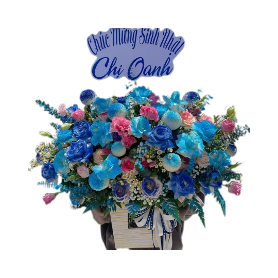 Hoa giỏ sinh nhật 25