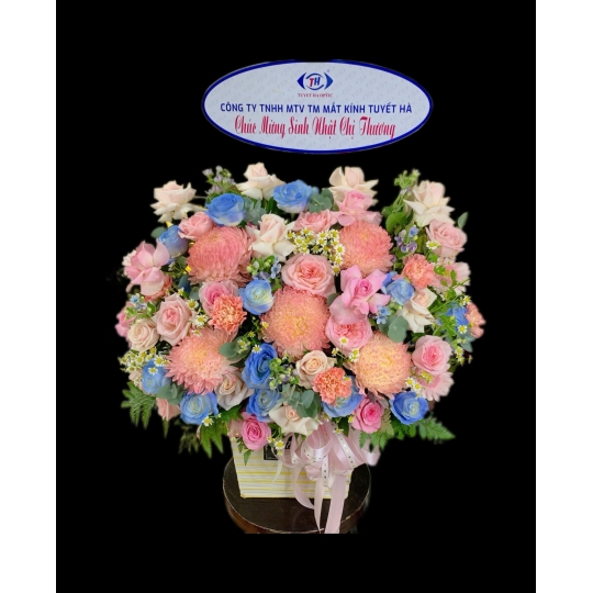 Hoa giỏ sinh nhật 26
