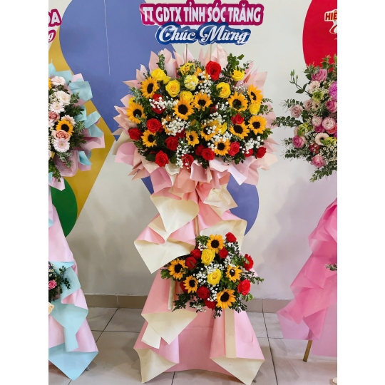 Hoa khai trương 2 ( Hoa hướng dương)