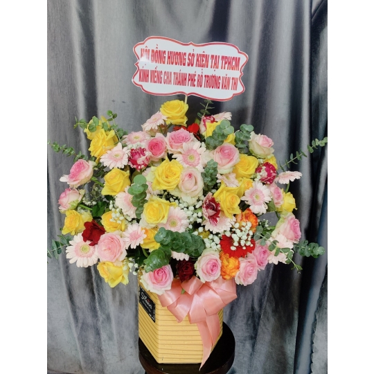Hoa giỏ sinh nhật 1