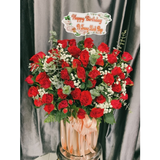 Hoa giỏ sinh nhật 2