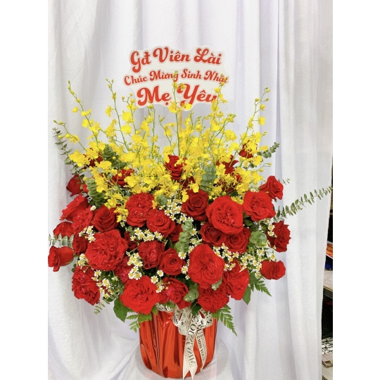 Hoa giỏ sinh nhật 3